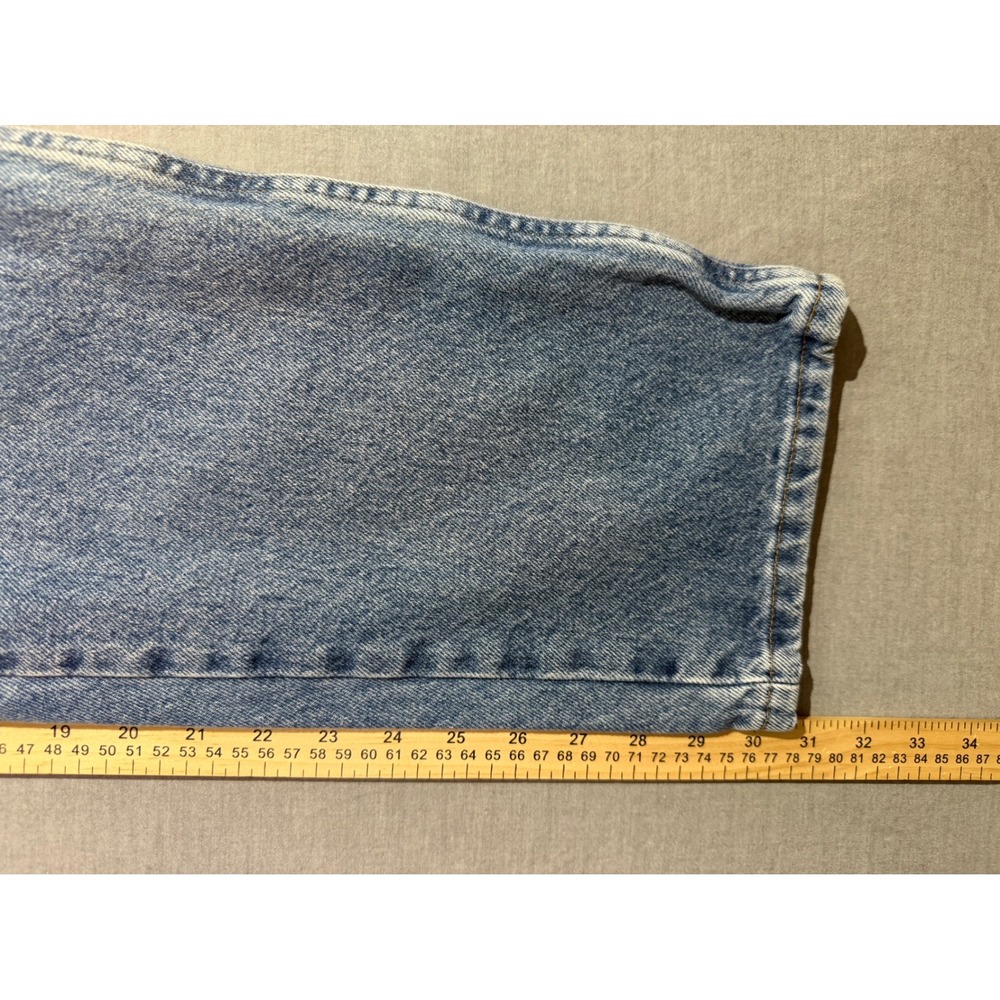 Rustler Straight Leg Jeans Mens 31x30 Blue Excellent Vintage Denim 87619SW - Picture 4 of 7